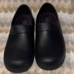 CROCS Black Slip-On Loafers